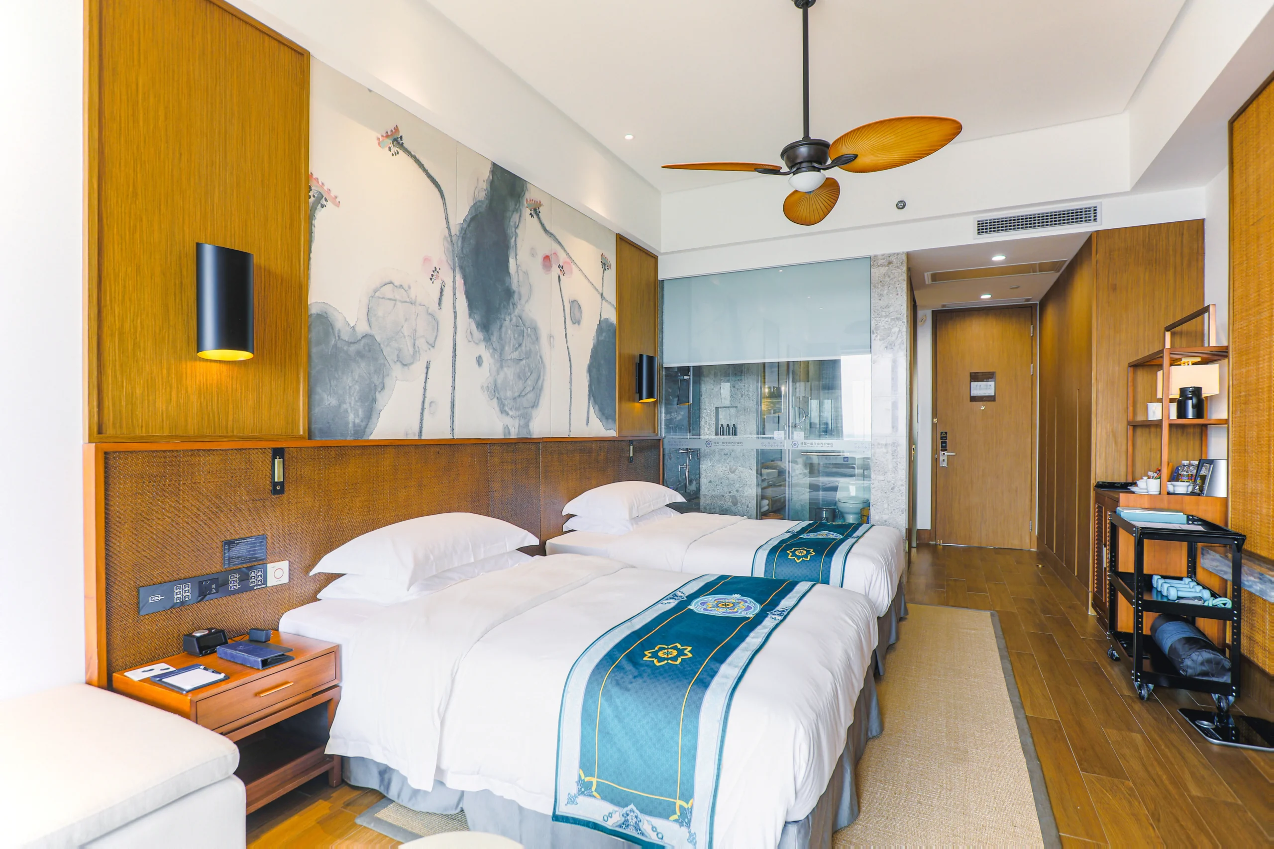 Five-star hotel accommodations
